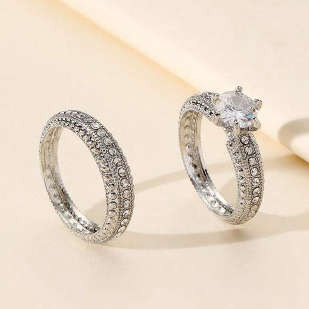 BRIDAL WEDDING ENGAGEMENT RING - Picture 4 of 4